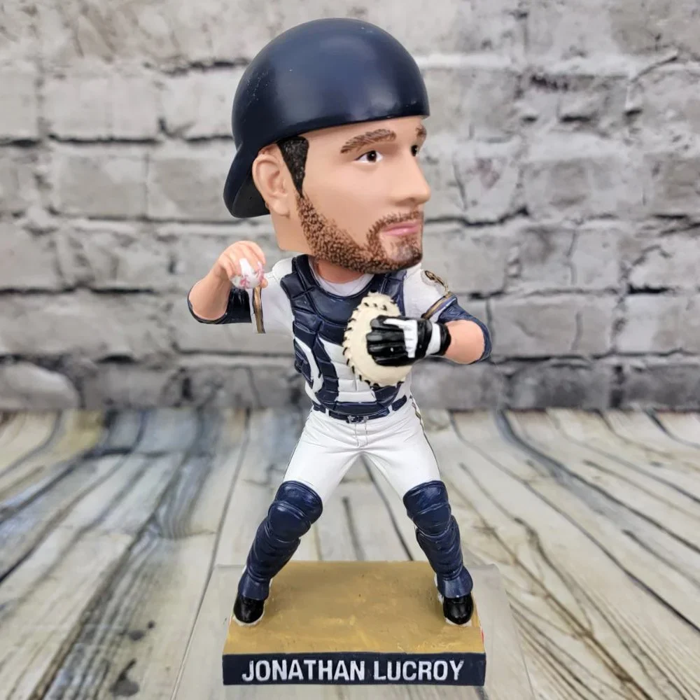 Milwaukee‎ Brewers Jonathan Lucroy Collectible Bobble Head Figure 2012 MLB